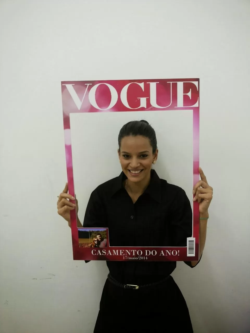 Placa Divertida Vogue